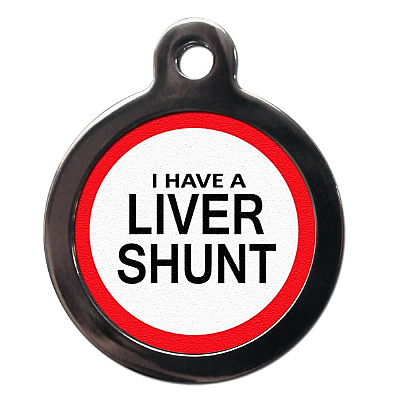 Liver Shunt Medical Dog ID Tag